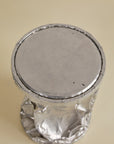 Small Crushed Chrome Plinth
