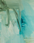 Icy Blue Abstract