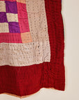 Vintage Reversible Kantha Quilt
