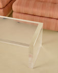 Lucite Coffee Table 1970s