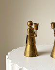 Brass Altar Boy Candle Holders