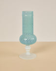Blue Opaline Vase