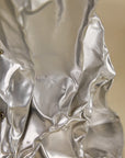 Small Crushed Chrome Plinth