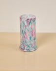 Pink and Green Splatter Vase