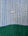 Vintage Reversible Kantha Quilt