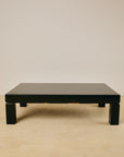 Green Lacquered Coffee Table