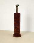 Octagonal Burl Pedestal