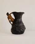 Art Nouveau Bronze Nude Vase. By Lucien Charles Edouard Alliot, 1924