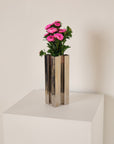 Stainless Steel Geometric Vase
