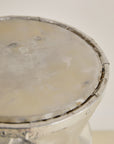 Tall Crushed Chrome Plinth