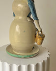 Sicilian Lady Candle Holder