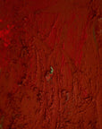Vintage Mid-Century Abstract Expressionist Monochrome Red Canvas (c. 1960s–1970s)