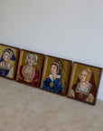 King Henry VIII and His Six Wives Needlepoint by Anne Thomas
