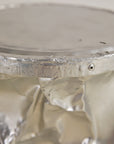Small Crushed Chrome Plinth