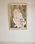 Marie Laurencin Inspired Watercolour & Pastel