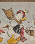 Donald Duck Inspired Painting