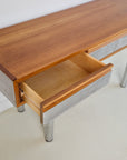 Chrome Leg Console Table
