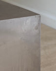 Mid-Century French Modernist Stainless Steel "Cube" Coffee / Side Tables Attributed to Maria Pergay