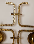 Italian Queen Size Bed in Brass