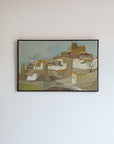 “Morella”, Oil on canvas, signed Eyvind Y Petersen, dated 1971.