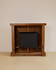Wicker Fireplace Surround
