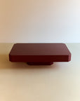Red Lacquered Coffee Table