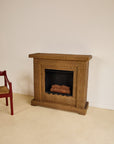Wicker Fireplace Surround