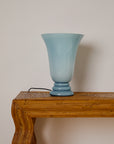 Blue Glass Uplighter