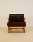 Mid Century Bamboo Armchair