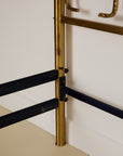 Italian Queen Size Bed in Brass