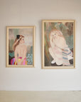 Marie Laurencin inspired Watercolour and Pastel