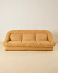 Yellow 3 Seater Sofa