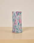 Pink and Green Splatter Vase