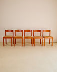 Orange Carimate Style Chairs