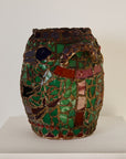 French Pique Assiette Vase