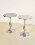 Cast Aluminium Occasional Side Tables