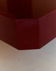 Red Lacquered Coffee Table
