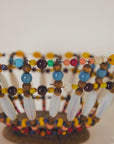 Handmade Beaded Fruit Bowl
