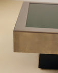 Willy Rizzo Chrome Coffee Table