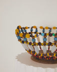 Handmade Beaded Fruit Bowl