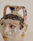 Sicilian Woman Head Jug