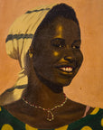 Lady With Polka Dot Dress