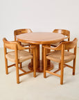 Extendable Rainer Daumiller Pine Dining Table