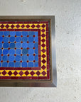 Pair of Mosaic Top Side Tables