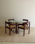 Carimate Carver Chair Burgundy