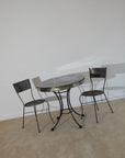 Vintage Metal Bistro Dining Set (Table & 2 Chairs)