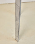 Single Lucite and Chrome 1980s Postmodern Dining Chair
