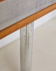 Chrome Leg Console Table