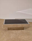 Vintage Willy Rizzo for Cidue Dry Bar Coffee Table | Italian, 1970s