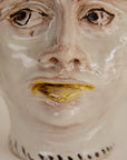Sicilian Woman Head Jug